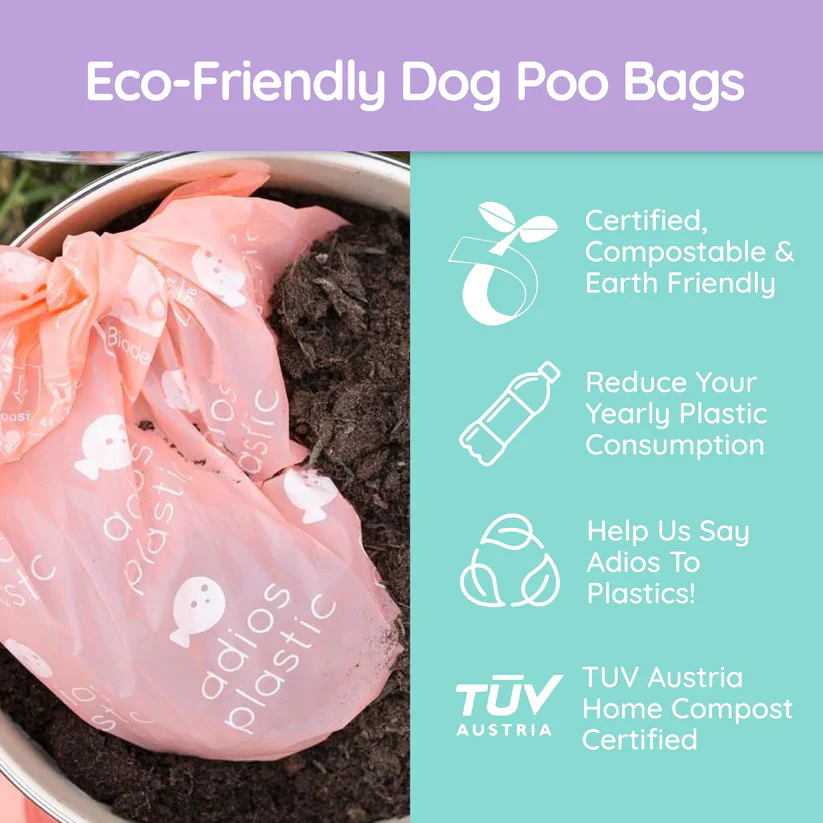 Adios Plastic Compostable Poop Bags - Image 13