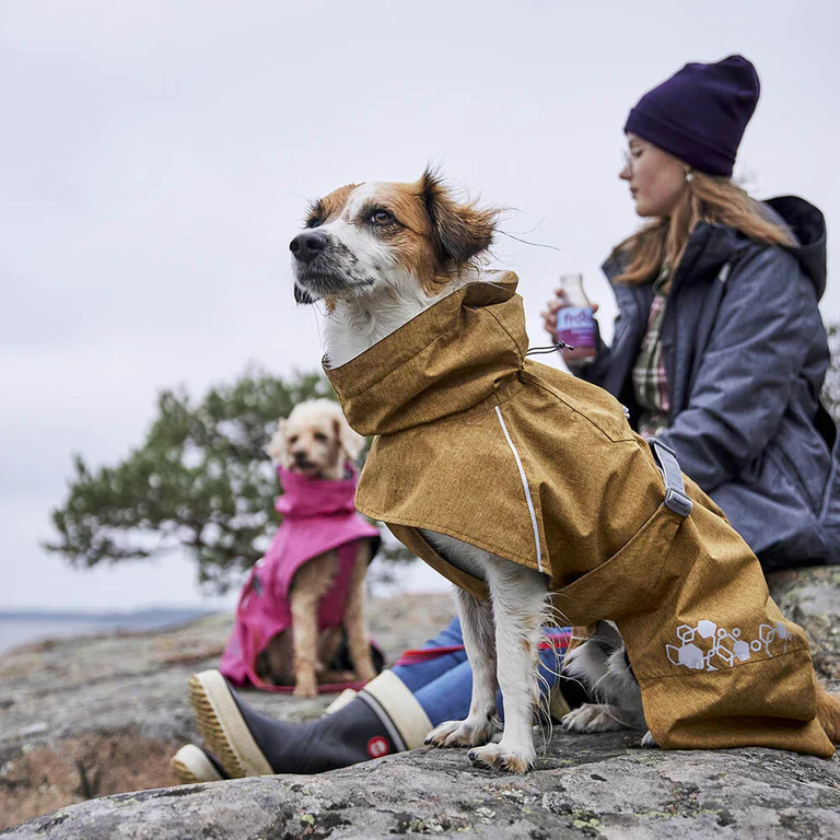 Hurtta Desert Brown Monsoon Coat II ECO - Image 4