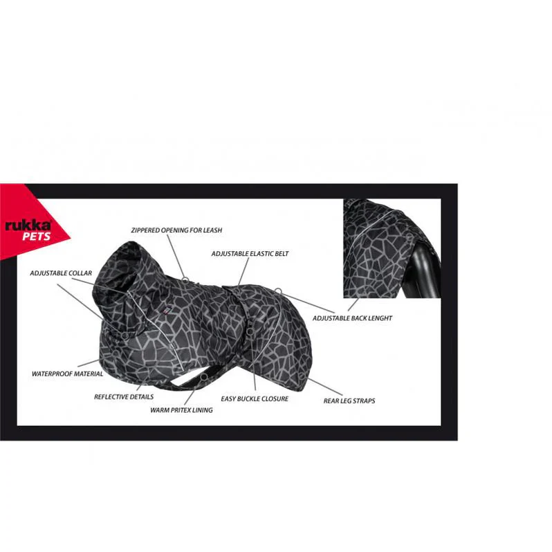 RUKKA Hayton Eco Raincoat for Dogs - Image 8