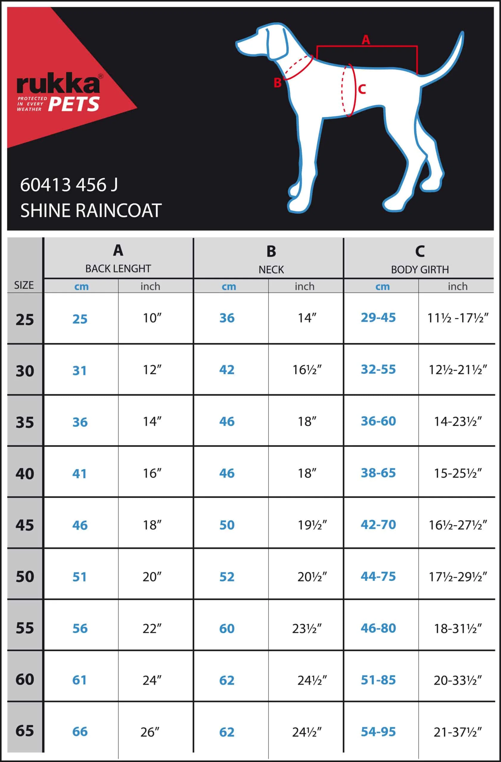 Rukka Shine Reflective Rain Coat for Dogs - Image 8