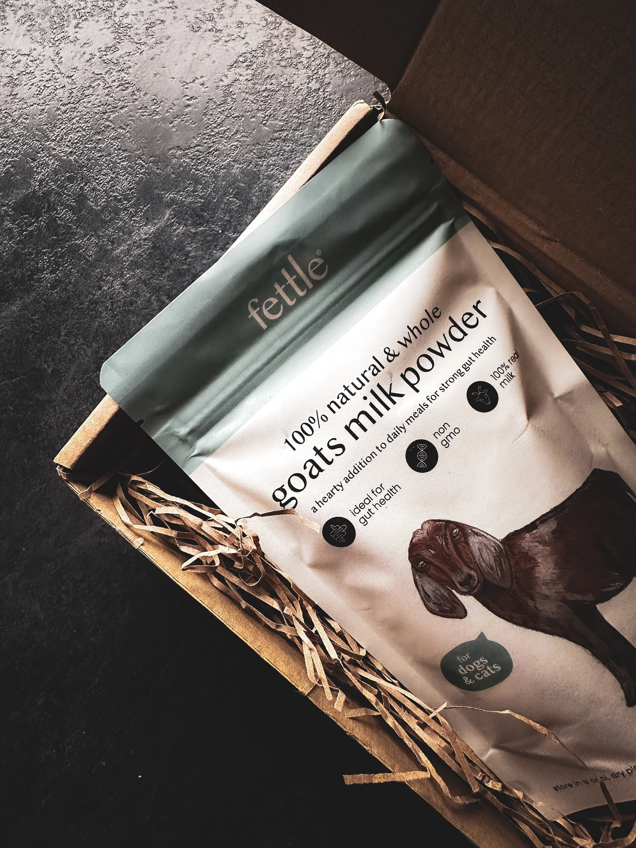 Fettle Whole Goat's Milk Powder for Dogs - Image 4