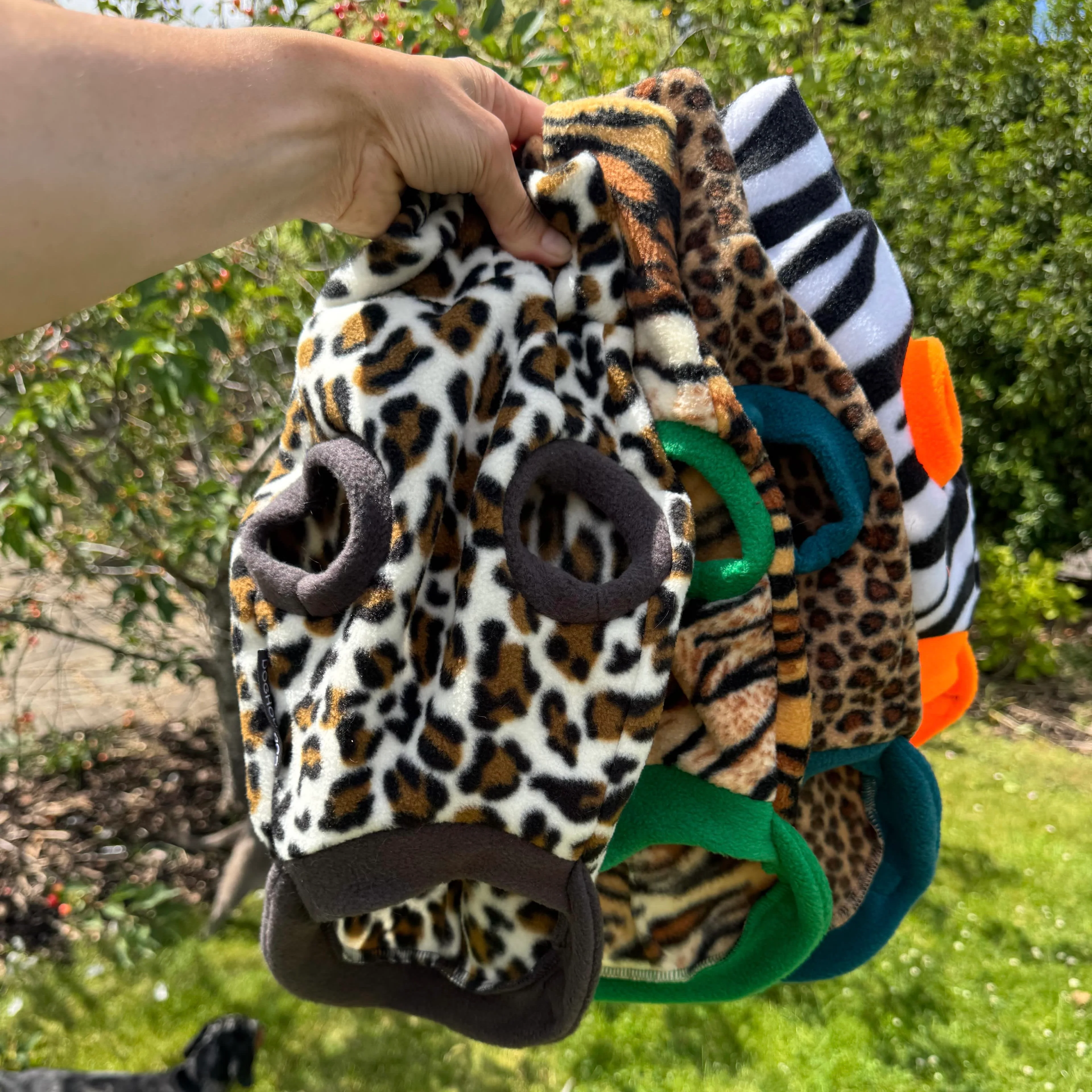 Wild Animal Print Fleece Jumper for Dogs - Image 10